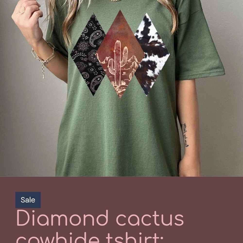 Green Graphic Women Top